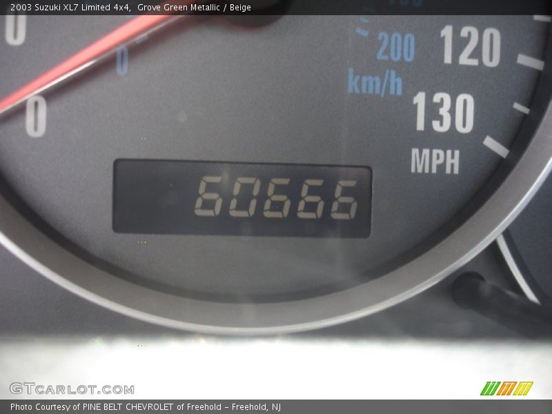 Grove Green Metallic / Beige 2003 Suzuki XL7 Limited 4x4