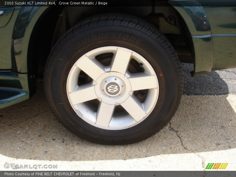 Grove Green Metallic / Beige 2003 Suzuki XL7 Limited 4x4