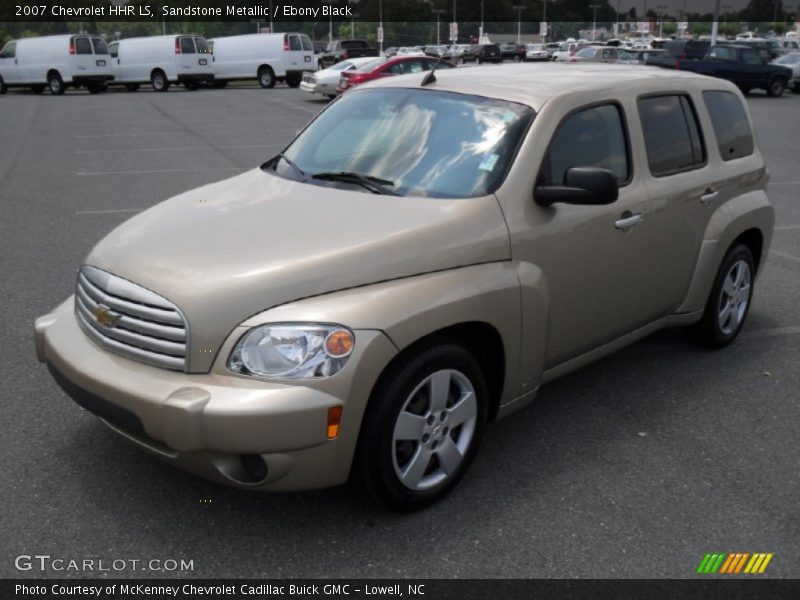 Sandstone Metallic / Ebony Black 2007 Chevrolet HHR LS