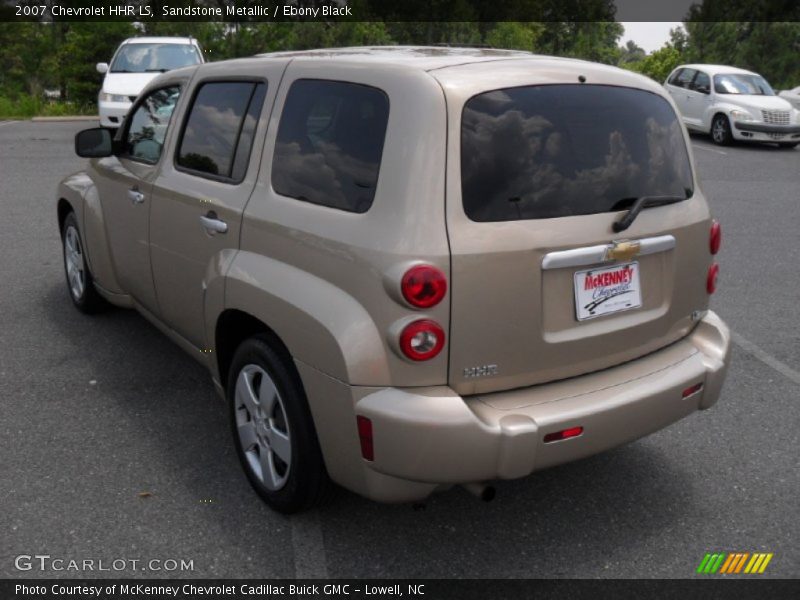 Sandstone Metallic / Ebony Black 2007 Chevrolet HHR LS