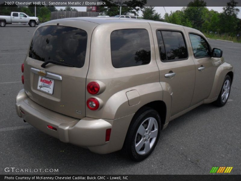 Sandstone Metallic / Ebony Black 2007 Chevrolet HHR LS