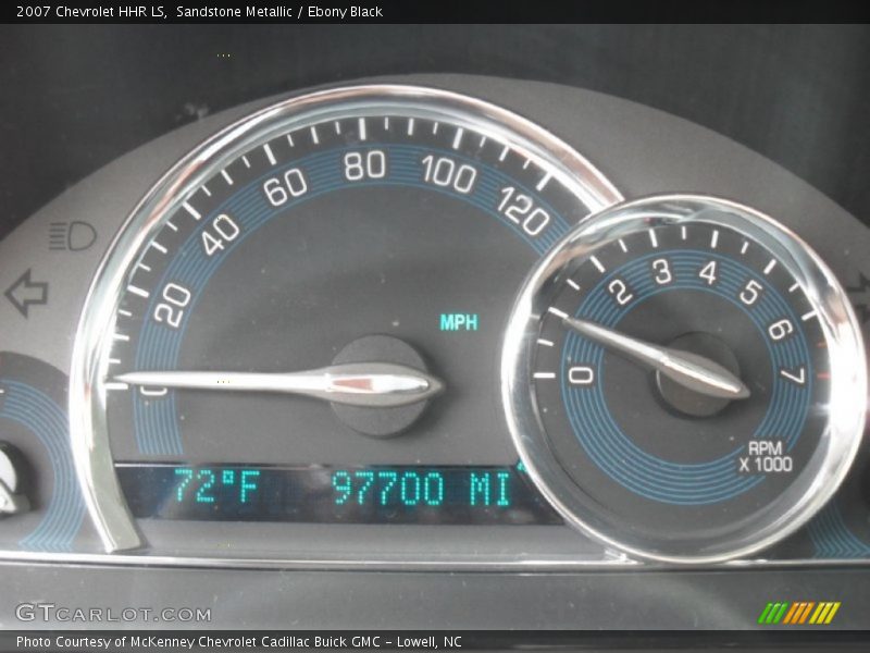 Sandstone Metallic / Ebony Black 2007 Chevrolet HHR LS