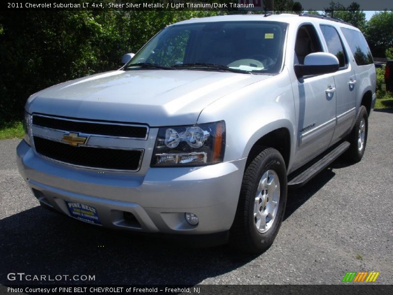 Sheer Silver Metallic / Light Titanium/Dark Titanium 2011 Chevrolet Suburban LT 4x4