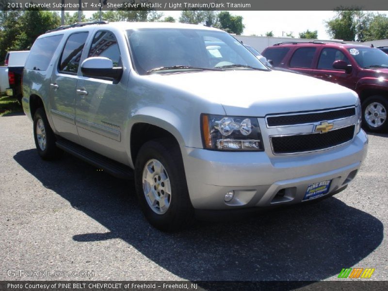 Sheer Silver Metallic / Light Titanium/Dark Titanium 2011 Chevrolet Suburban LT 4x4
