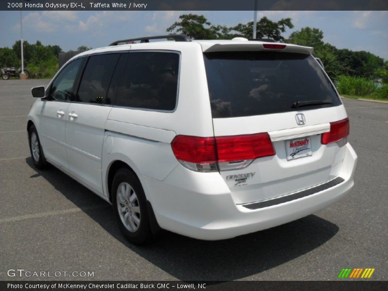 Taffeta White / Ivory 2008 Honda Odyssey EX-L