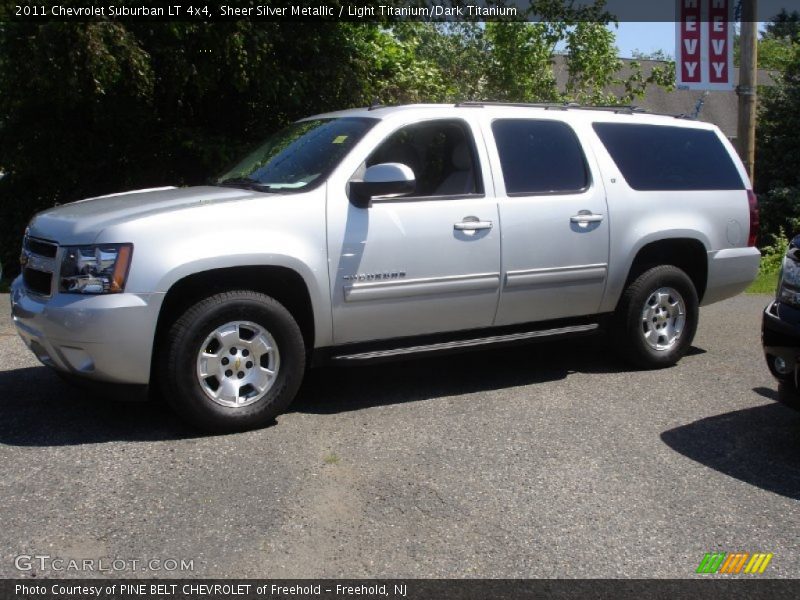 Sheer Silver Metallic / Light Titanium/Dark Titanium 2011 Chevrolet Suburban LT 4x4
