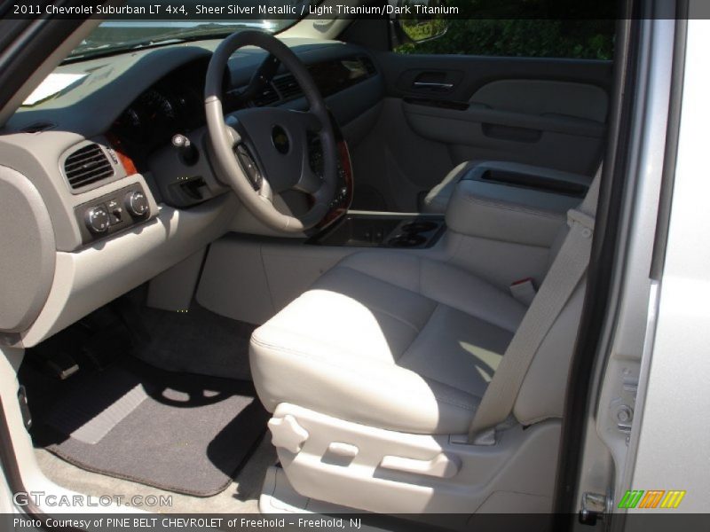 Sheer Silver Metallic / Light Titanium/Dark Titanium 2011 Chevrolet Suburban LT 4x4