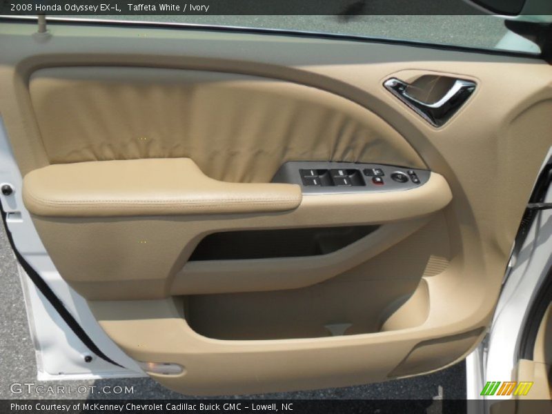 Taffeta White / Ivory 2008 Honda Odyssey EX-L