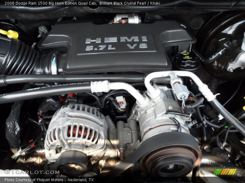  2008 Ram 1500 Big Horn Edition Quad Cab Engine - 5.7 Liter MDS HEMI OHV 16-Valve V8