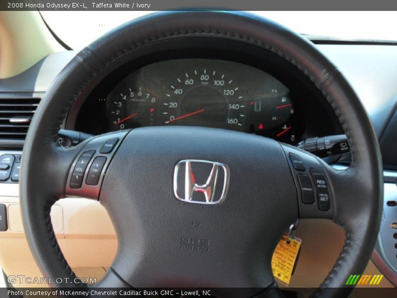 Taffeta White / Ivory 2008 Honda Odyssey EX-L