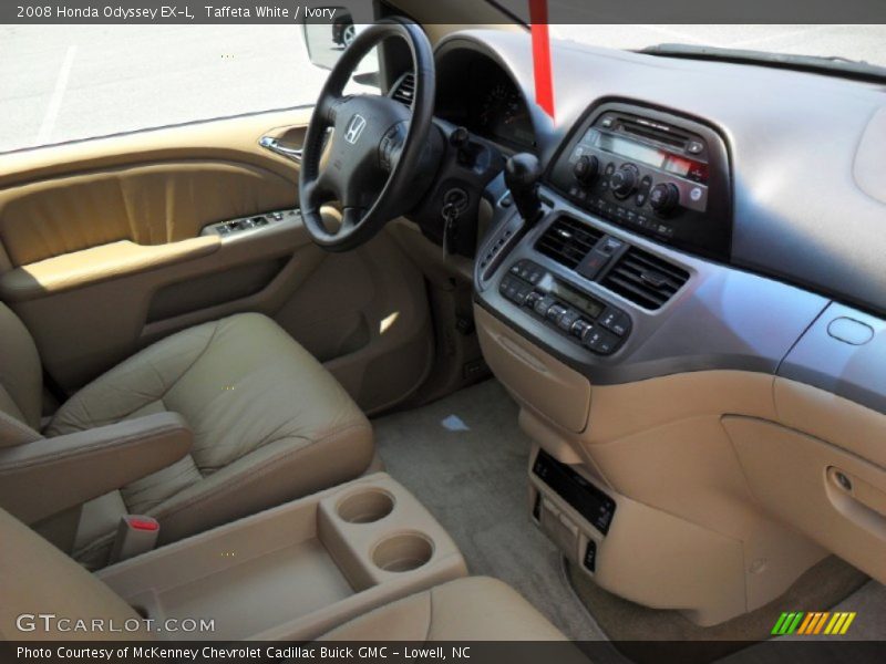 Taffeta White / Ivory 2008 Honda Odyssey EX-L