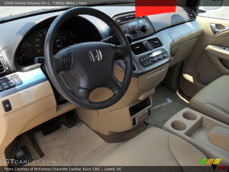 Taffeta White / Ivory 2008 Honda Odyssey EX-L