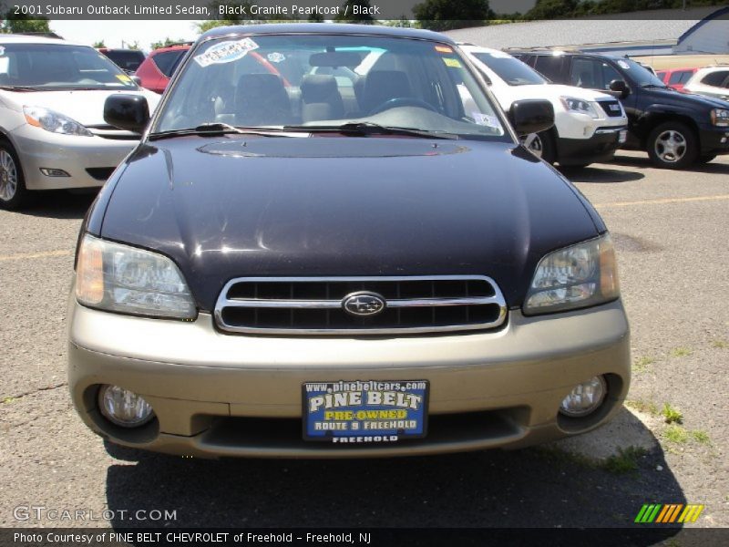 Black Granite Pearlcoat / Black 2001 Subaru Outback Limited Sedan