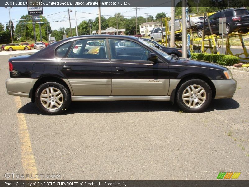 Black Granite Pearlcoat / Black 2001 Subaru Outback Limited Sedan
