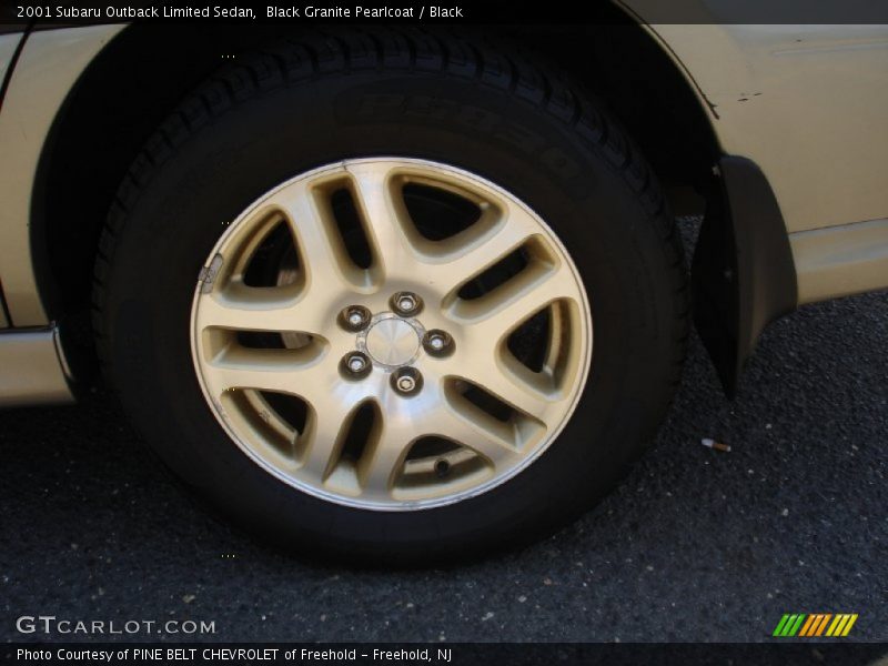Black Granite Pearlcoat / Black 2001 Subaru Outback Limited Sedan