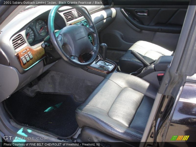 Black Granite Pearlcoat / Black 2001 Subaru Outback Limited Sedan