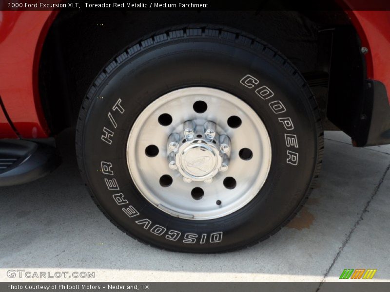 Toreador Red Metallic / Medium Parchment 2000 Ford Excursion XLT