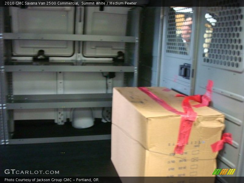 Summit White / Medium Pewter 2010 GMC Savana Van 2500 Commercial