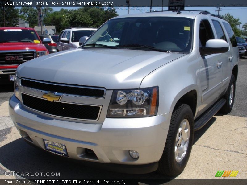 Sheer Silver Metallic / Ebony 2011 Chevrolet Tahoe LT 4x4