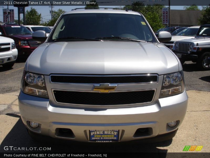 Sheer Silver Metallic / Ebony 2011 Chevrolet Tahoe LT 4x4