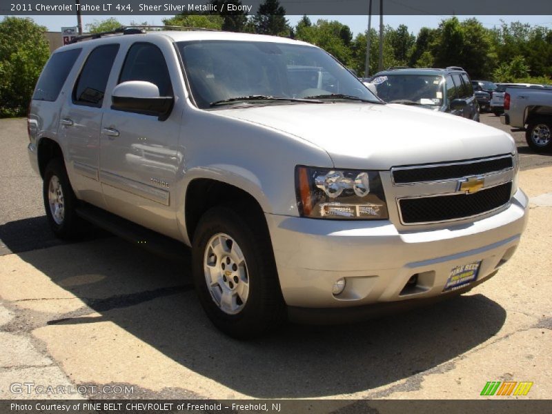 Sheer Silver Metallic / Ebony 2011 Chevrolet Tahoe LT 4x4
