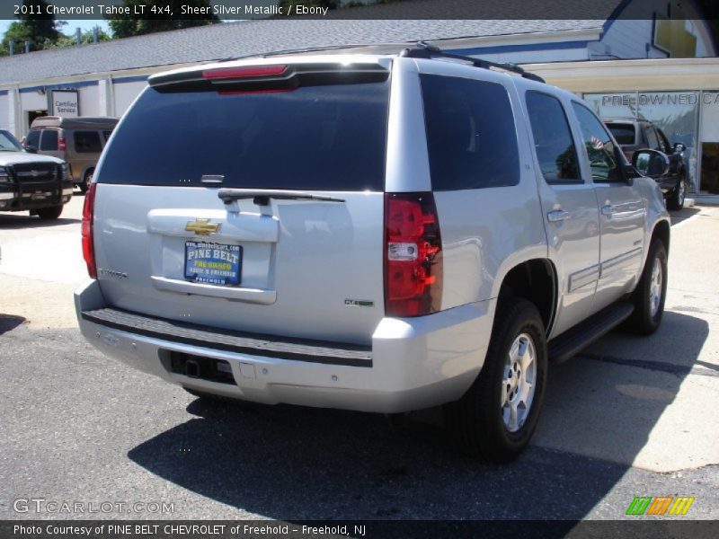 Sheer Silver Metallic / Ebony 2011 Chevrolet Tahoe LT 4x4