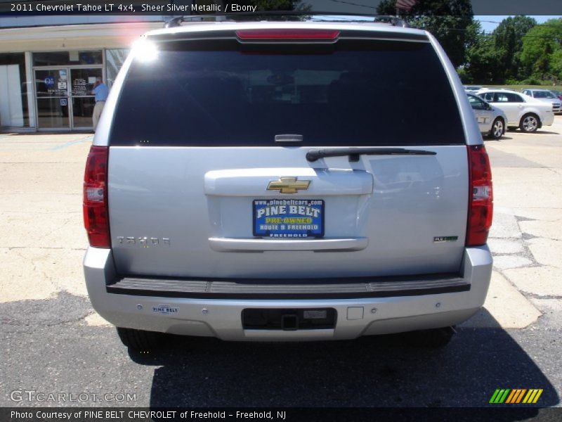 Sheer Silver Metallic / Ebony 2011 Chevrolet Tahoe LT 4x4
