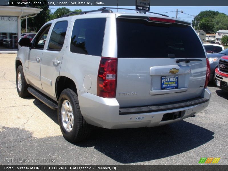 Sheer Silver Metallic / Ebony 2011 Chevrolet Tahoe LT 4x4