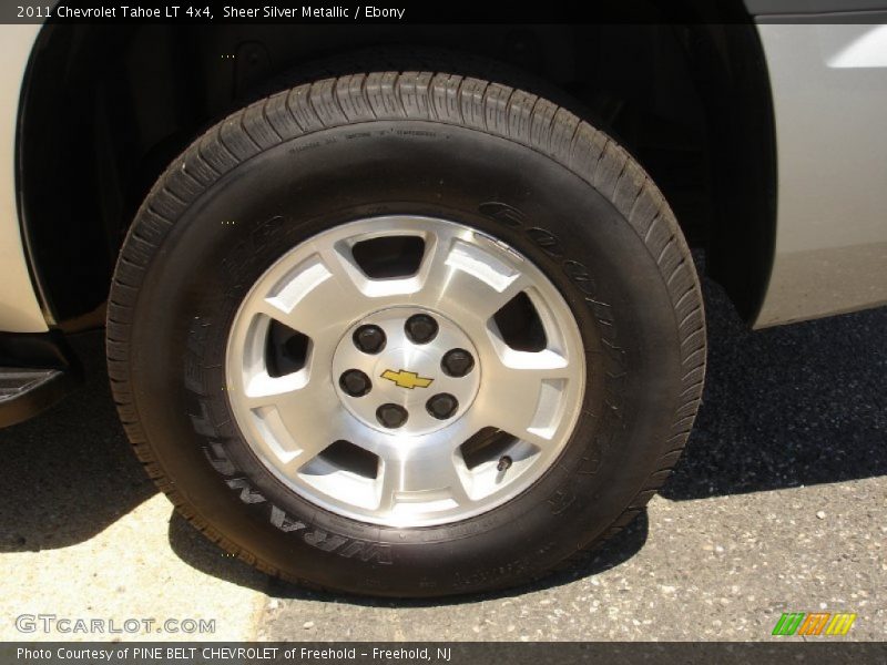 Sheer Silver Metallic / Ebony 2011 Chevrolet Tahoe LT 4x4