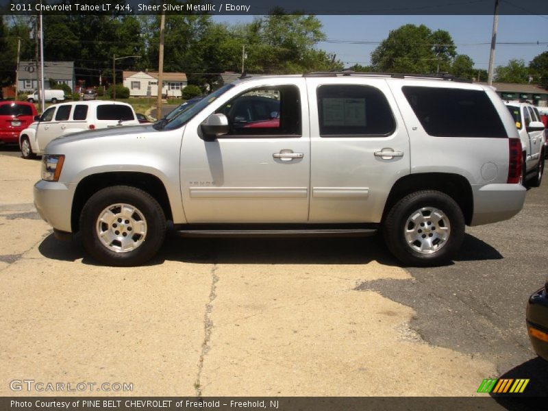 Sheer Silver Metallic / Ebony 2011 Chevrolet Tahoe LT 4x4