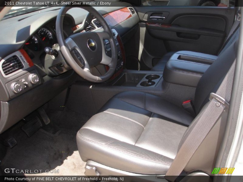 Sheer Silver Metallic / Ebony 2011 Chevrolet Tahoe LT 4x4