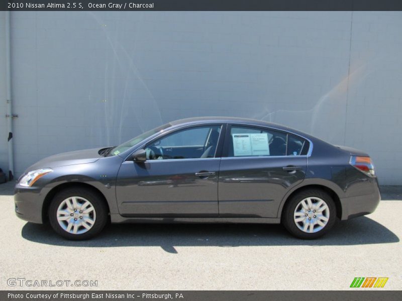 Ocean Gray / Charcoal 2010 Nissan Altima 2.5 S