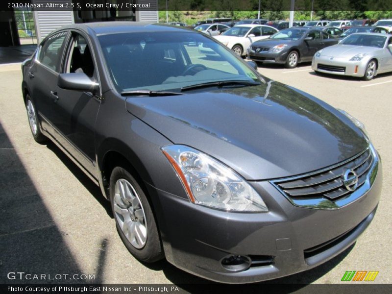 Ocean Gray / Charcoal 2010 Nissan Altima 2.5 S