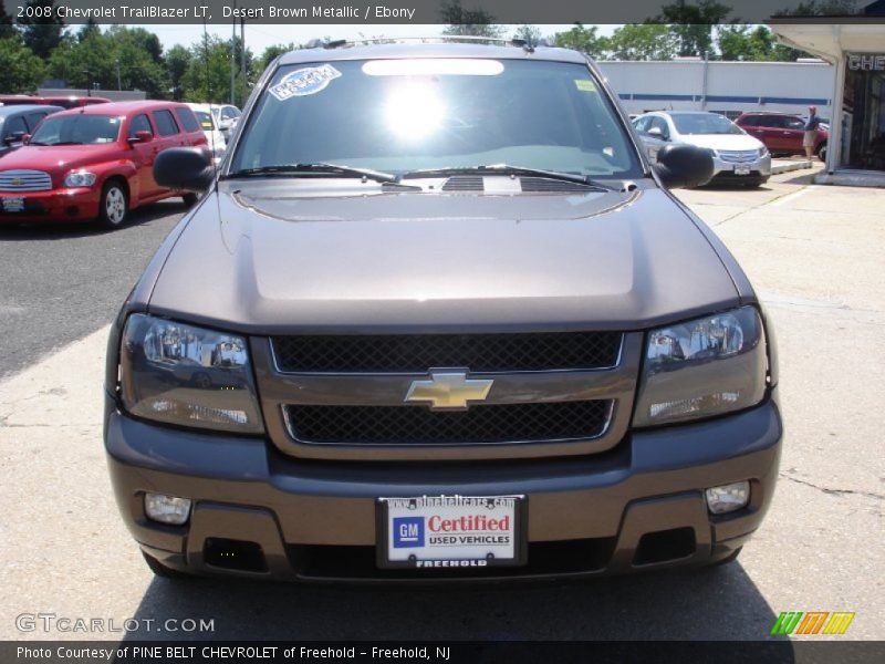 Desert Brown Metallic / Ebony 2008 Chevrolet TrailBlazer LT