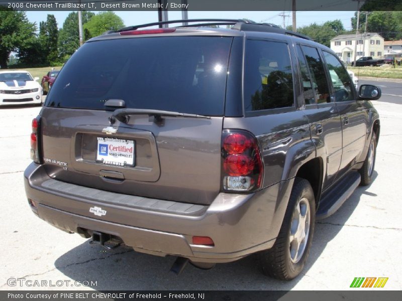 Desert Brown Metallic / Ebony 2008 Chevrolet TrailBlazer LT