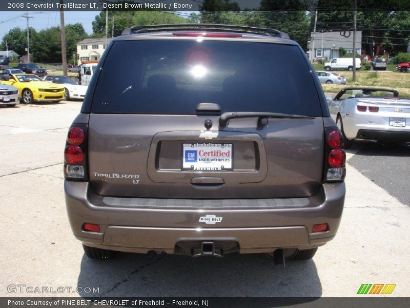 Desert Brown Metallic / Ebony 2008 Chevrolet TrailBlazer LT