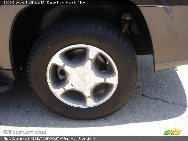 Desert Brown Metallic / Ebony 2008 Chevrolet TrailBlazer LT