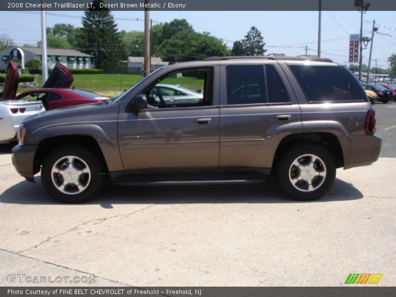Desert Brown Metallic / Ebony 2008 Chevrolet TrailBlazer LT