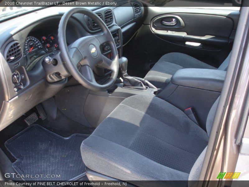 Desert Brown Metallic / Ebony 2008 Chevrolet TrailBlazer LT