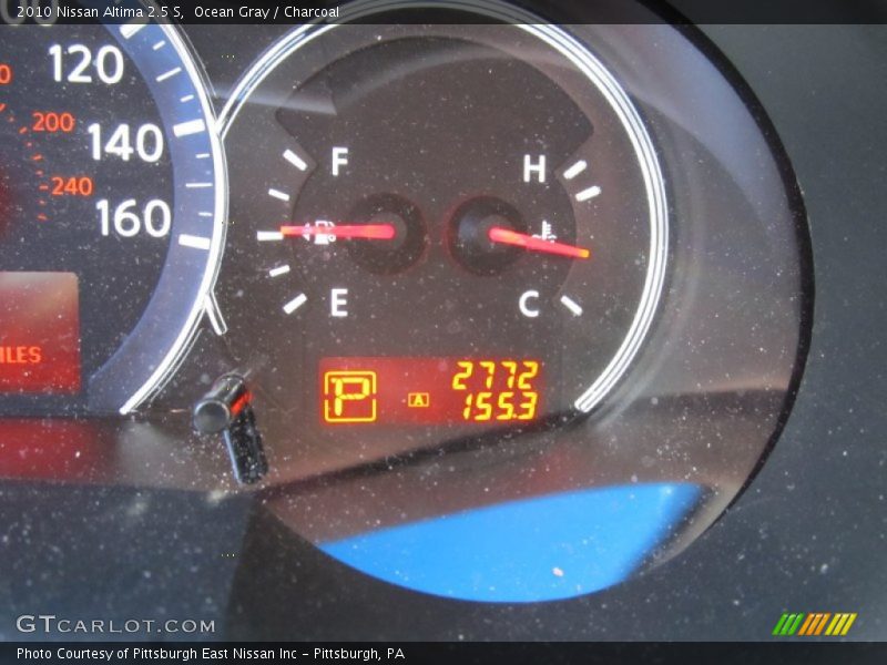 Ocean Gray / Charcoal 2010 Nissan Altima 2.5 S