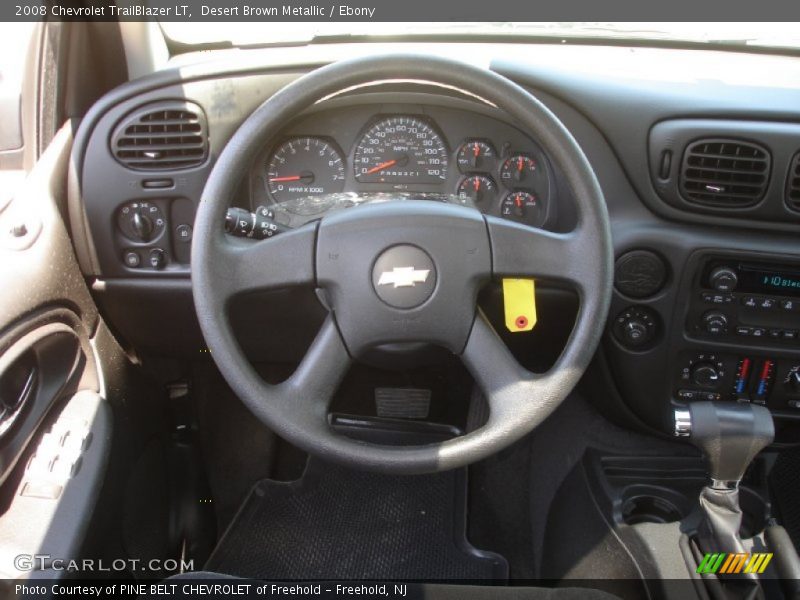 Desert Brown Metallic / Ebony 2008 Chevrolet TrailBlazer LT