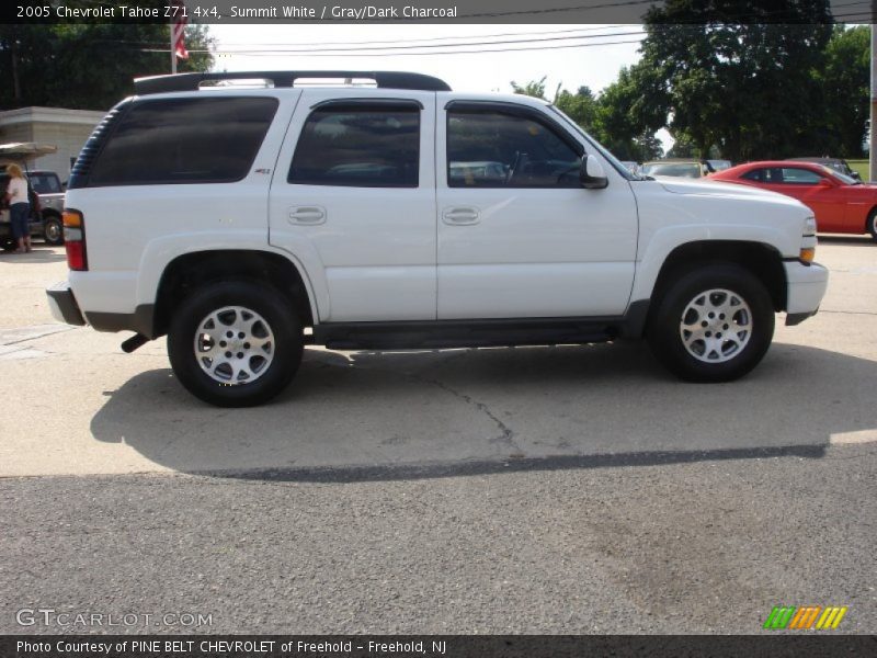 Summit White / Gray/Dark Charcoal 2005 Chevrolet Tahoe Z71 4x4
