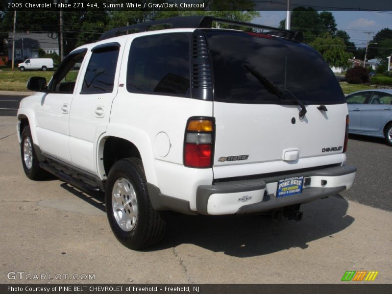 Summit White / Gray/Dark Charcoal 2005 Chevrolet Tahoe Z71 4x4