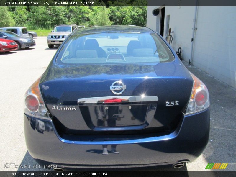 Navy Blue Metallic / Frost 2009 Nissan Altima 2.5 S