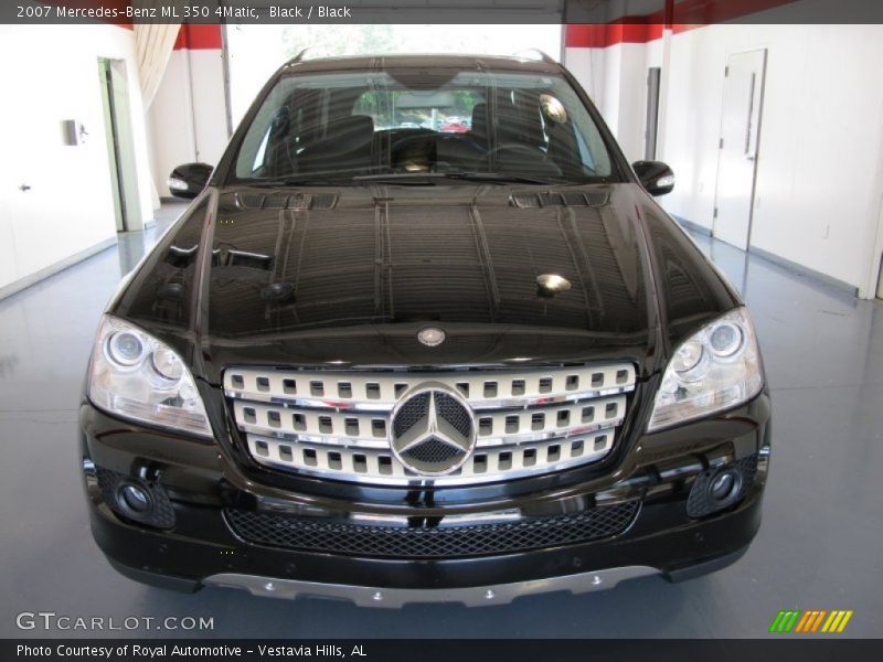 Black / Black 2007 Mercedes-Benz ML 350 4Matic