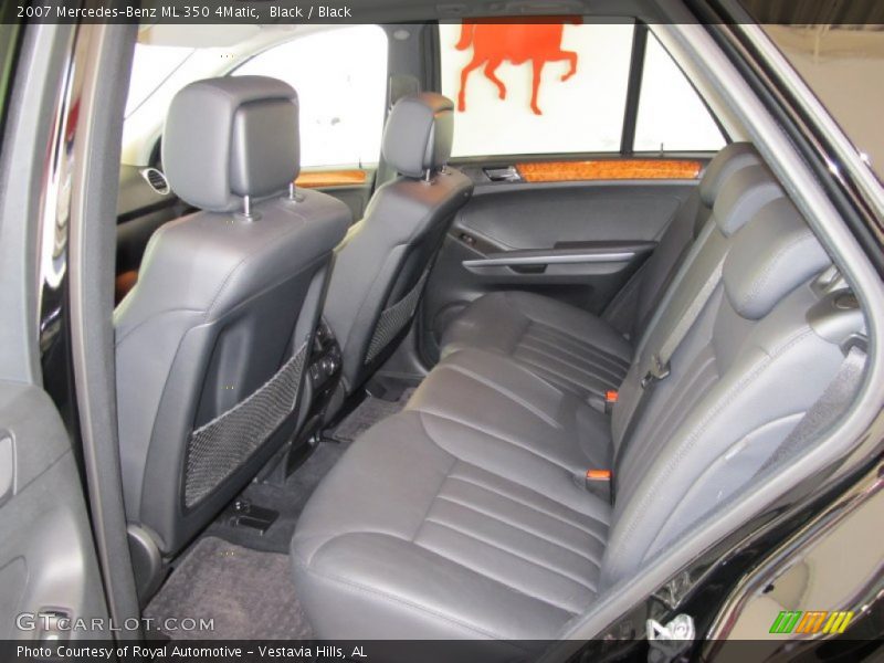 Black / Black 2007 Mercedes-Benz ML 350 4Matic