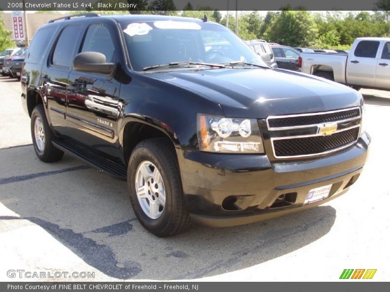 Black / Ebony 2008 Chevrolet Tahoe LS 4x4