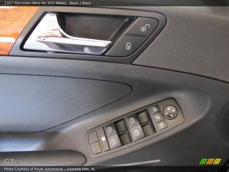 Black / Black 2007 Mercedes-Benz ML 350 4Matic
