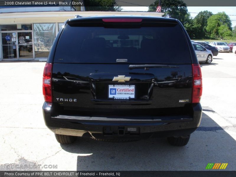 Black / Ebony 2008 Chevrolet Tahoe LS 4x4