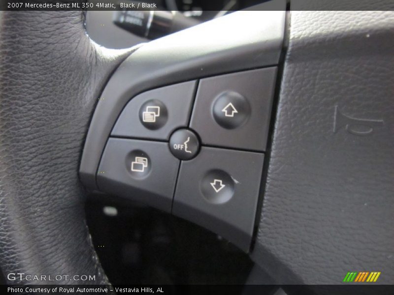 Black / Black 2007 Mercedes-Benz ML 350 4Matic
